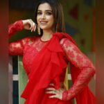 Swetha Changappa Instagram - Smile❤️. It's your Day Today❤️ Makeup:- @keerthiram28 Outfit:- @the_knots_fashion_house Hairstyle:- @hairstyle_by_shashi Assistant:- @vinoda__890 Co ordination:- @kxsahanaa Photography:- @rakesh_hg_photography