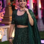 Swetha Changappa Instagram - “The way you dress is an expression of your personality.”❤️ Make up:- @keerthiram28 Outfit:- @maya_designer_studio_ Hair:- Co ordination:- @kxsahanaa Assistant:- @vinoda__890