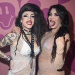 Tabris Berges Instagram - “I'm a high school lover, and you're my favorite flavor Love is all, all my soul You're my playground love” Con la suprema @raquelmartinezof y nuestra patrona @vanessavazquez4k de mujer. Muy buena noche en @babyclubmexico 😍😍 Foto: @rafiki.v Mi pela divina por: @persephonewitch Baby
