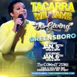 Tacarra Williams Instagram – 🗣️FREE TICKETS… GREENSBORO NC IM HERE AND GIVING AWAY 1 pair of free tickets for each show this weekend.. DM FOR TICKETS NOW!!