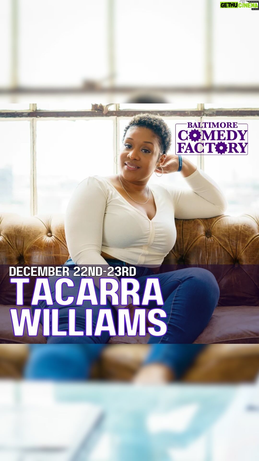 Tacarra Williams Instagram - Tacarra Williams will be taking the stage this week at the Baltimore Comedy Factory! Tickets are now available to purchase online ๐ ๐ธ @tacarracomedy ๐ ย December 22-23 ๐ Baltimore Comedy Factory #baltimorecomedyfactory #baltimore #comedy #standupcomedy #comedyshows