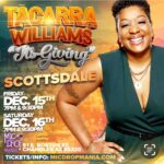 Tacarra Williams Instagram - UPCOMING SHOWS… ARIZONA, BALTIMORE, GREENSBORO NC… ticket link in bio!!!