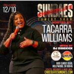 Tacarra Williams Instagram - TONIGHT I’M BAAAACK @chocolatesundaes 🥰🥰🥰