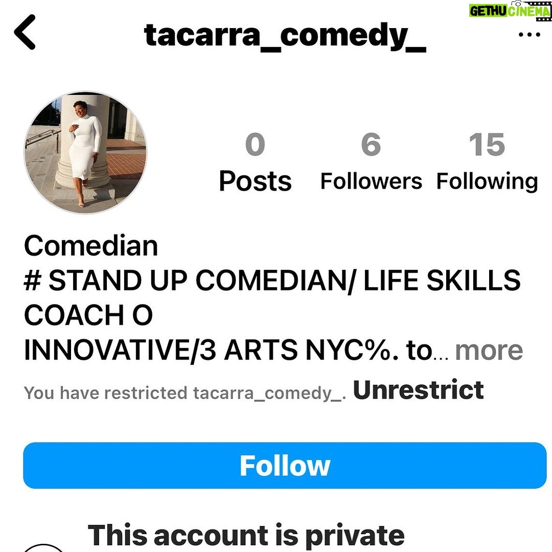 Tacarra Williams Instagram - THIS IS NOT ME!!!!
