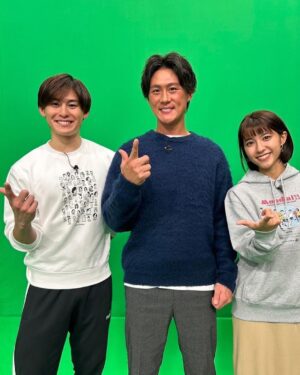 Tadanari Lee Instagram - 楽しかったなぁ！サッカー番組復活は嬉しい！

#TBS
#KICKOFF!J
#古き良きサッカー番組ここに復活！！

#齋藤慎太郎
#御手洗菜々

@nanouniverse_official 
#nanouniverse