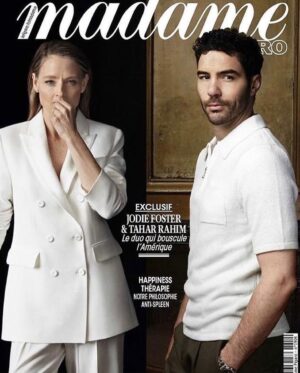Tahar Rahim Instagram - With 👑 JODIE 
.
Merci @madamefigarofr 🙏🏼