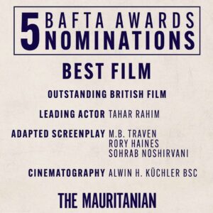 Tahar Rahim Instagram - I am overjoyed by the recognition and acknowledgment for @themauritanian today. Thank you to @bafta for shedding light on this story, it means so much.
Congrats to the whole team :
#kevinmacdonald #jodiefoster @shailenewoodley #benedictcumberbatch @adamackland #leahclarke @mohamedououldsalahi @alwinkuchler #mbtraven #roryhaines #sohrabnowshirvani
@stxfilms 

So happy to be sharing this journey with all of you.