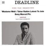 Tahar Rahim Instagram – Childhood dreams can come true… 🕷