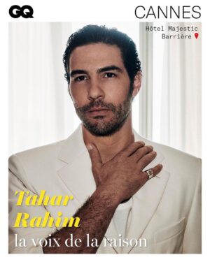 Tahar Rahim Instagram - 🙏🏼 @gqfrance . Cannes 2022 🙏🏼