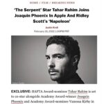 Tahar Rahim Instagram - Excited! 🔥