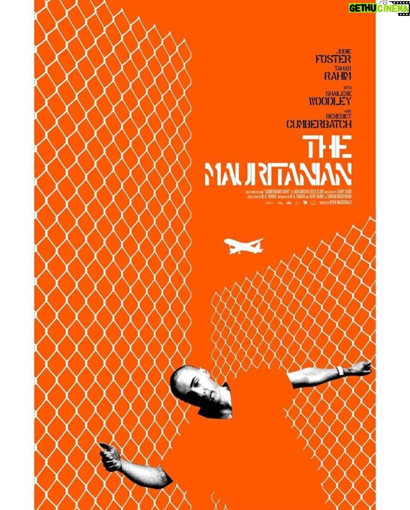 Tahar Rahim Instagram - Tribute to the great Saul Bass from @snollygoster.productions 🙏🏼 @themauritanian 14/07 🇫🇷