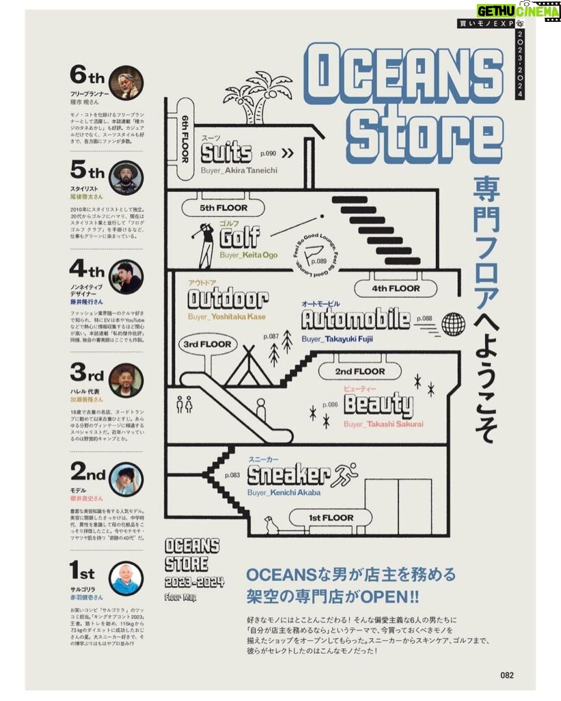 Takashi Sakurai Instagram - OCEANS 2024年1月号 ベルルッティを着たモードなムードと青の連載、OCEANS STORE“2階beautyフロア”担当と夢の新連載“My NewBalance, My Life”の名誉ある# 1を仰せつかった今月 #oceans_magazine #oceans #オーシャンズ #モードなムード #青の連載 #oceansstore #mynewbalancemylife #👦🏻🌊