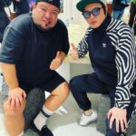 Takashi Tsukamoto Instagram - 久々🙋‍♂️愛すべき…心友 #boo ちゃん #ACIDMAN #sai #写真展