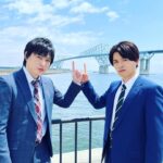 Takashi Tsukamoto Instagram - 今年も7人集合‼️ 雨予報が晴れに☀️ 流石先輩方のパワーはスゲ〜っす🫣 6月7日（水）21時〜 #白洲迅　君 #東京ゲートブリッジ #刑事7人 #テレビ朝日 #6月7日 #水曜日 #21時〜 @jin_shirasu_official