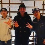 Takashi Tsukamoto Instagram - 2年前のこの場所で…全国の3名様ファンの皆様そりがとう🤣👍 また近々🫣 #3名様 #佐藤隆太 #岡田義徳