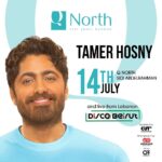 Tamer Hosny Instagram - I will be taking the stage at Q North in 134KM Alexandria Matrouh Coastal Road with a special opening performance by Disco Beirut. It’s invitations only. No tickets for sale Join us on the 14th of July. Doors open at 9 pm. By @q_developments @cffagency. @cutadvertising Setup by @amazonentertainments #QDevelopments #QNorth#NorthCoast #tamerhosny #discobeirut #amazonentertainments