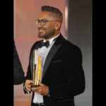 Tamer Hosny Instagram - تكريمي بجائزه Starscraper من مهرجان العلمين الدوره الثانيه