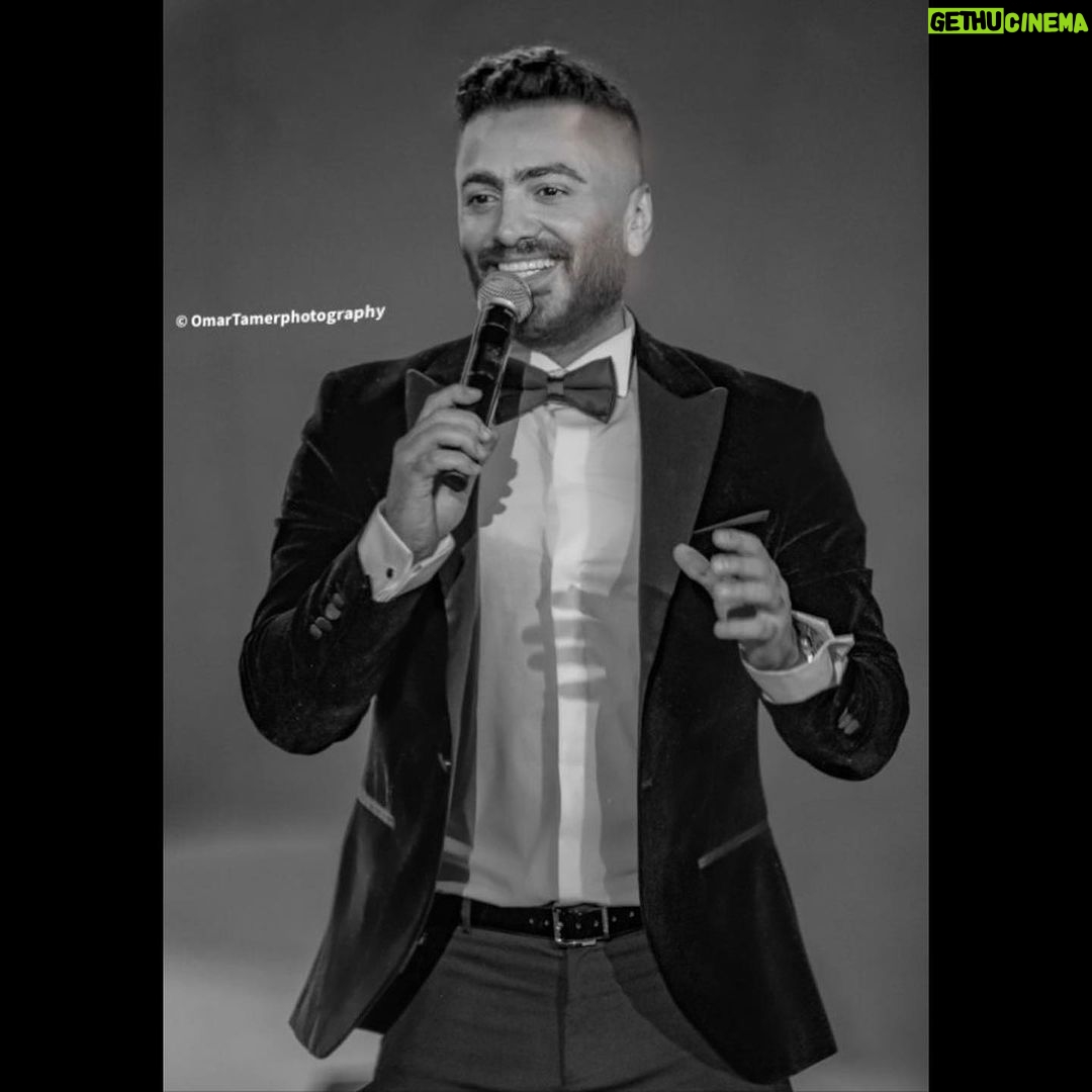 Tamer Hosny Instagram - تكريمي بجائزه Starscraper من مهرجان العلمين الدوره الثانيه
