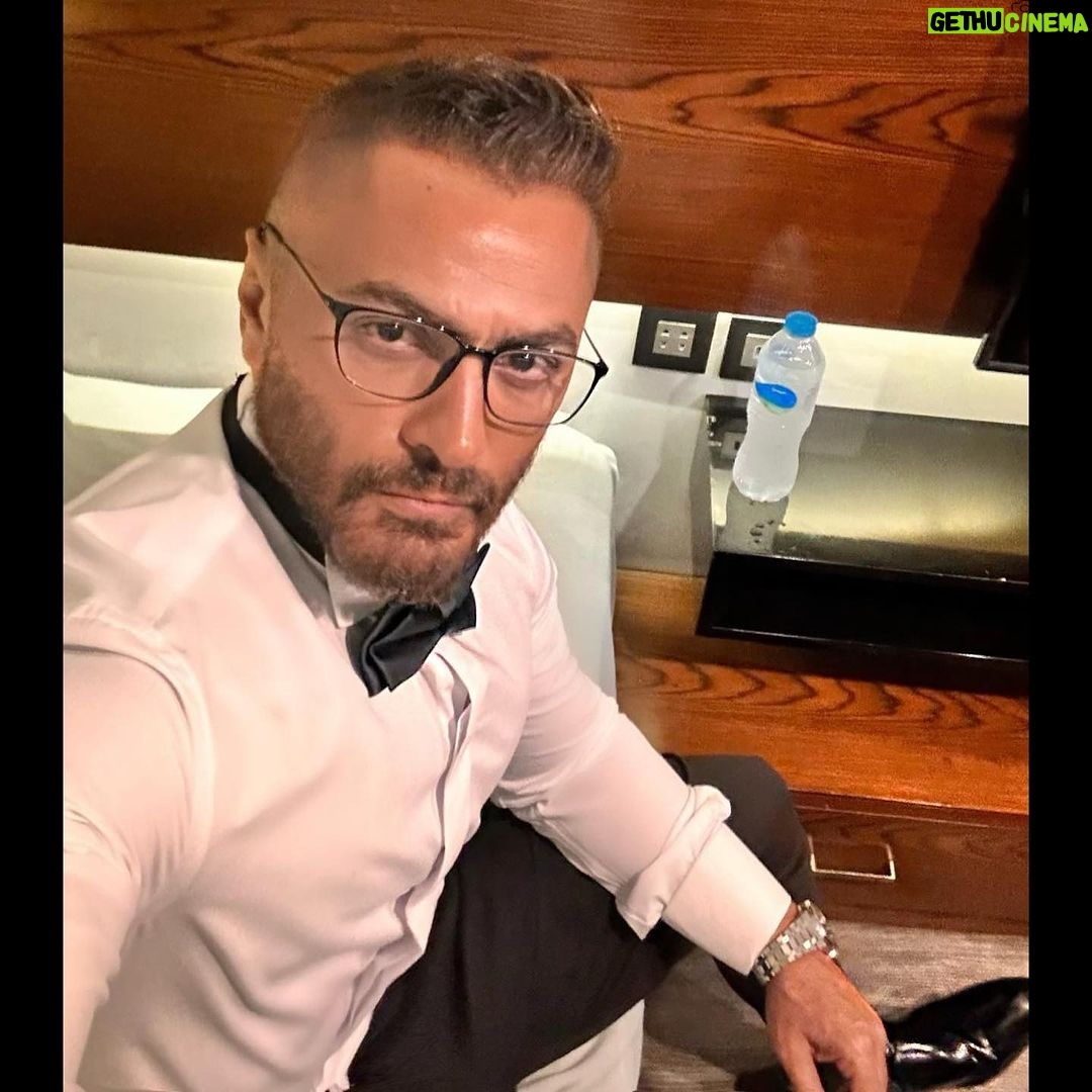 Tamer Hosny Instagram - تكريمي بجائزه Starscraper من مهرجان العلمين الدوره الثانيه
