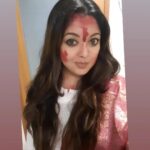 Tanushree Dutta Instagram – Durga Pujo shidur khela at Juhu…