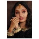 Tanvi Rao Instagram - Look to the left and say- "Are you thinking of me?" 🌿 Make up and hair: @makeupbyshwethasudhi Jewelery: @shwethasudhijewellery Costume: @ayra_designer.__studio #photoshoot #photography #photos #model #actor #makeupartist #makeover #expression #love #nostalgia #longing #latamangeshkar #bahonmeinchaleaao #tanvirao Bangalore, India