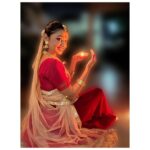 Tanvi Rao Instagram - Throwback to Deepavali and this beautiful costume from @costumecottage_mangalore 🪔🪔 #deepavali #costume #clothes #light #deepa #dance #tanvirao