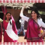 Tanvi Rao Instagram - Today, going through these pictures, I ask myself what I would be without this film- Gulaab gang. Having grown up watching and trying to prayerfully recreate @madhuridixitnene 's dances, it was in a dream-like trance that I spent the days on this set. My love and admiration only grew for this wonder woman. She taught me the discipline I try to embody today. I can never be grateful enough for that! Celebrating the incredible @madhuridixitnene on her birthday 💙 #madhuridixit #birthday #gulaabgang #film #benarasmediaworks #vogue #voguemagazine #appreciation #admiration #inspiration #love #tanvirao Film City Mumbai