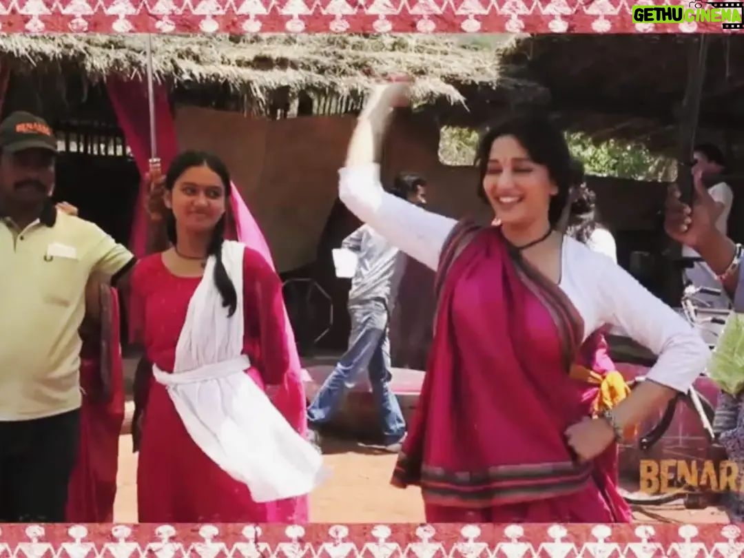 Tanvi Rao Instagram - Today, going through these pictures, I ask myself what I would be without this film- Gulaab gang. Having grown up watching and trying to prayerfully recreate @madhuridixitnene 's dances, it was in a dream-like trance that I spent the days on this set. My love and admiration only grew for this wonder woman. She taught me the discipline I try to embody today. I can never be grateful enough for that! Celebrating the incredible @madhuridixitnene on her birthday π #madhuridixit #birthday #gulaabgang #film #benarasmediaworks #vogue #voguemagazine #appreciation #admiration #inspiration #love #tanvirao Film City Mumbai
