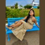 Tanvi Rao Instagram - Sizzle ⚡️ This sparkling outfit - @dharaa_atelier @dharaatelier My lovely photographer- @rajaniabhirath1 ❤️ #sizzle #sparkle #sass #fashion #attire #gown #dress #design #designer #collab #artistsoninstagram #actor #lakshmibaramma #keerthi #tanvirao Bangalore, India