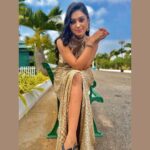 Tanvi Rao Instagram - Sizzle ⚡️ This sparkling outfit - @dharaa_atelier @dharaatelier My photographer- @rajaniabhirath1 ❤️ #sizzle #sparkle #sass #fashion #attire #gown #dress #design #designer #collab #artistsoninstagram #actor #lakshmibaramma #keerthi #tanvirao Bangalore, India