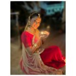 Tanvi Rao Instagram - Throwback to Deepavali and this beautiful costume from @costumecottage_mangalore 🪔🪔 #deepavali #costume #clothes #light #deepa #dance #tanvirao