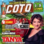 Tanya Instagram – ‼️Dia 4️⃣ de Setembro 2023

➡️ Klimax Music

De volta, às grandes noites no Coto, ano após sempre abrir a noite do (da) artista , #aomaisaltonivel 

➡️ Tanya 

Uma artista da actualidade, boa música e muita animação. 
@tanyaoficial.pt

TANYA lançou o seu mais recente trabalho Intitulado “ TURBILHÃO ” composto por 10 Temas, interpretados numa voz forte e quente que não deixam ninguém indiferente e que reflecte o crescimento pessoal e profissional.

ESTREIA NA REGIÃO OESTE 

Bora lá,  todos os caminhos vão dar ao Coto..

#festaveraocoto 
#festadocoto23
#euvou