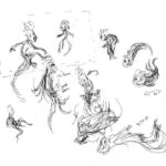 Tarun Lak Instagram – Some Luca work!

This small scene, part of the “swim” sequence was my first casting on the show. It also happened to be the first sequence in animation, and the “Silenzio Bruno” shot ended up being the first shot to be finaled in animation, a sweet way of diving into the film.

Being the first sequence in animation, we spent a lot of time figuring out the personality, style of movement and appeal even though there was a ton of great preproduction done beforehand.
It was fun to figure out how the physicality of Luca would change between his human form and his sea-monster form, and to show a subtle difference between Luca and Alberto.
I’ve included my very early thumbnails on these. Though similar in spirit, the details evolved through the process. We tried several versions of these shots, with some great feedback from the animation team, sweet drawovers from @deanna_marsigliese, the other leads and ofcourse, the man @enricocasa  before landing on this.

Shout out to all the other departments for their stellar work on this too!

Silenzio Bruno!

#Luca #alberto #seamonster #Pixar #animation
#animatorprocess #animationthumbnails #silenziobruno #disneypixar #Pixarluca Pixar Animation Studios