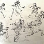 Tarun Lak Instagram - More Soul work! The 'gyro' argument and finding Moonwind. I think I animated this a year ago now. These were my first shots on the film and it went through a few iterations. The soul 22/Archimedes argument was a late change replacing a different gag. I had the human world shots but when I saw the new gag cut in I just had to request to animate those too! Probably the only time I might show acting reference of myself here 😂 - I found it really useful to quickly get the acting, timing and progression working so I had a clear idea of what to animate. Other than making the gag work, the interesting challenge here was to show that 22 is in Joe's body, not completely used to it yet, and Joe being in a cat. On top of that they were walking, talking, with 22 eating a gyro, with a difficult moving camera to clearly stage it to. It was also fun figuring out how 22 might run, not being used to being human just yet. In some of my thumbnails I was trying out different options. I also had to animate some fun sign spinning with Moonwind, which I looked at a lot of crazy youtube reference for. Many thanks to the animation team for helping improve the shots through the process! Amazing crowds animation by @jamieryan5 Swipe for some Oscar worthy reference and thumbnails! #PixarSoul #animation #animatorprocess #soul22 #moonwind #soularchemedis #animationreference #pixar #Soul Pixar Animation Studios