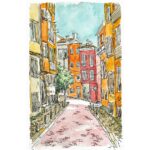Tarun Lak Instagram - Turkey 🇹🇷✨ Had a great time visiting beautiful Istanbul for the first time. Although I didn't get a chance to sketch as much as I'd like, here's a few I did. #istanbul #turkey #travelsketch #watercolor #sketchbook Istanbul, Turkey
