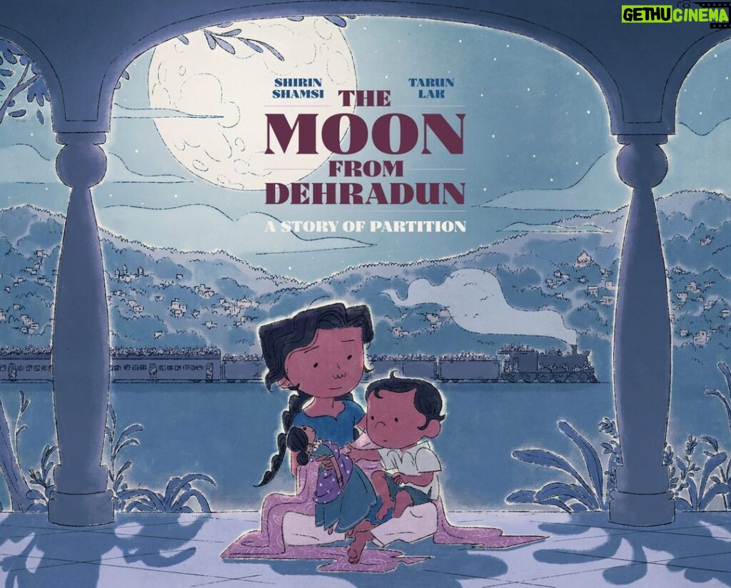 Tarun Lak Instagram - So excited to share the cover of the first picture book I've had the pleasure to illustrate. Set during the partition of India and Pakistan 😭 'The Moon from Dehradun: A Story of Partition' is written by the talented @shirinshamsi1 and is being published by @simonandschuster this August, on the 75th anniversary of the partition. Honored to have illustrated something so heartfelt, in the context of a heartbreaking and important moment in the Indian subcontinent's history. Unreal to see it listed online. Preorder it from the link here or in my bio. https://www.simonandschuster.com/books/The-Moon-from-Dehradun/Shirin-Shamsi/9781665906791 #themoonfromdehradun #picturebook #simonandschuster #kidlitillustration #picturebookcover #india #pakistan #partition