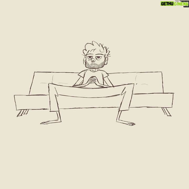 Tarun Lak Instagram - Quarantine achievement unlocked: I have become the couch #quarantine #achievementunlocked #becomethecouch #shelterinplace #2danimation #roughanimator Emeryville, California