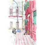 Tarun Lak Instagram - India/Nepal sketchbook Post 2/2 #sketchbook #india #nepal #watercolor #jodhpur #mumbai #kathmandu #kolkata #delhi