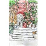 Tarun Lak Instagram - India/Nepal sketchbook Post 2/2 #sketchbook #india #nepal #watercolor #jodhpur #mumbai #kathmandu #kolkata #delhi