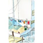 Tarun Lak Instagram - India/Nepal sketchbook Post 2/2 #sketchbook #india #nepal #watercolor #jodhpur #mumbai #kathmandu #kolkata #delhi