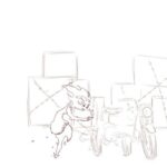 Tarun Lak Instagram - I joined the #elemental team early in preproduction, back in spring ‘21, before the characters were going to get built. My first assignment was to explore something in 2d that could help inform what we might wanna do with the characters. So I came up with this test- I wanted to see how a fire character would have to perform human like physical actions. Given that she was going to have a delivery scooter, I thought I’d play with that. Fire having no solid definition, would morph, shrink or grow in different situations. It can get lost in quick movement and regrow itself due to the person’s “life force”. What was fun to discover was that fire people would need to exert more energy, equaling more intense fire to lift heavy objects or push/pull anything. The lack of bones or flesh meant they weigh very little so it lent itself to a very lose style of movement, making sure we never felt too much structure in the body, only enough to keep them looking like their design, reading their acting and distinguishable from other fire people. All this also allowed for some really fun loose firey shapes, abstract smears, fire trails, etc, that made these characters uniquely fun to explore and animate. Never thought I’d have a chance to do 2d professionally, even as exploratory tests, so this was really fun to do. More work soon! #pixar #elemental #2danimation #animationtest #ember #lumen