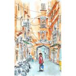 Tarun Lak Instagram - India/Nepal sketchbook post 1/2 #sketchbook #watercolor #India #amritsar #jaipur