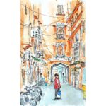 Tarun Lak Instagram – India/Nepal sketchbook 
post 1/2

#sketchbook #watercolor #India #amritsar #jaipur