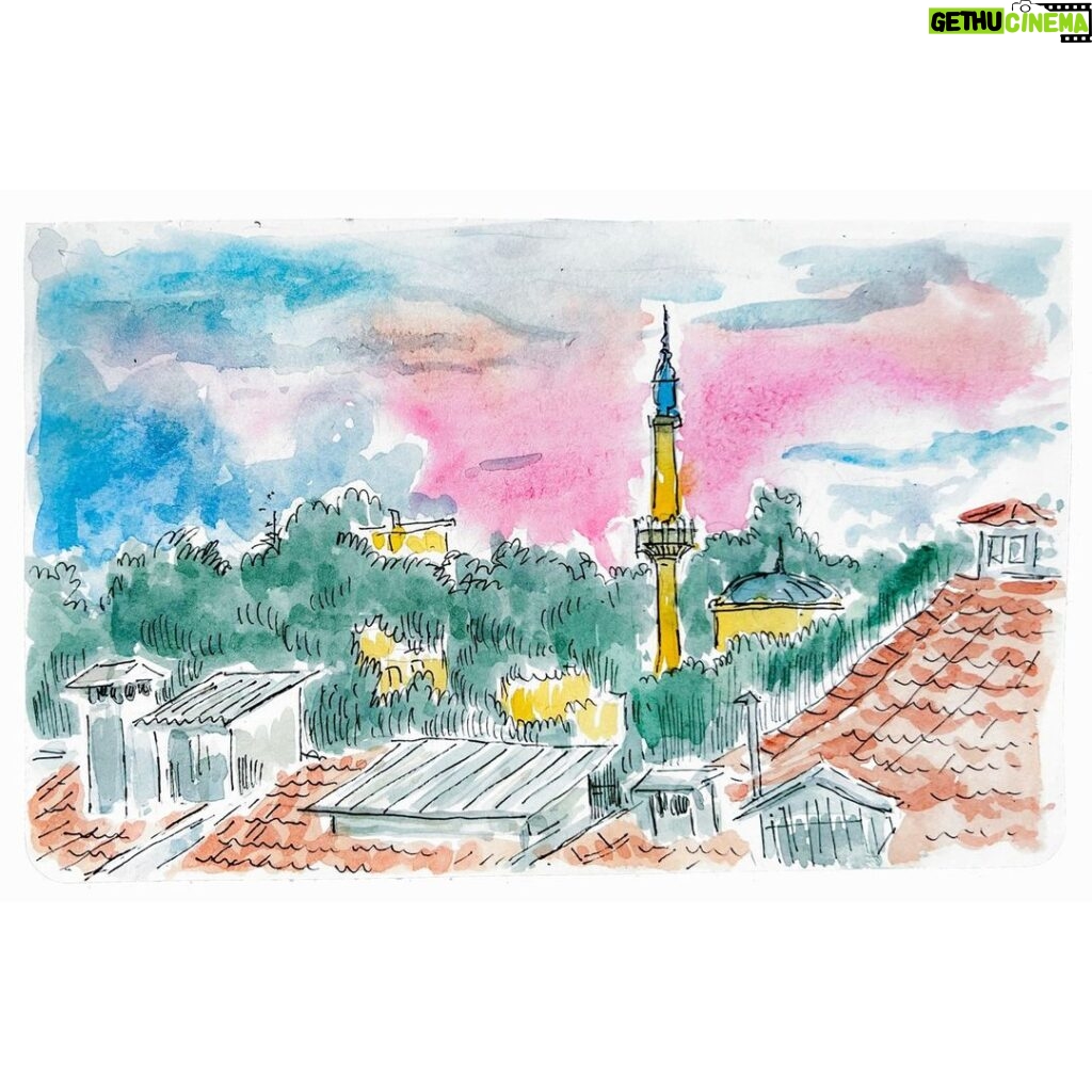 Tarun Lak Instagram - Turkey 🇹🇷✨ Had a great time visiting beautiful Istanbul for the first time. Although I didn't get a chance to sketch as much as I'd like, here's a few I did. #istanbul #turkey #travelsketch #watercolor #sketchbook Istanbul, Turkey