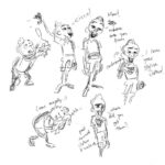 Tarun Lak Instagram – Ercule!

I had a lot of fun animating this douche of a character. Channeling some memories of douchebags while I was growing up, I tried to caricature them in a way that’d make for a character you love to hate. 

The storyboards for these scenes were inspiring and funny already, so it was more about milking the entertainment value. His unique character design also let itself to some fun posing.

The second scene here was a collaboration with two other talented animators, Paulie who handled Cicco and Guido, Maria who animated the police woman and the fisherman while I handled Ercule. The idea that Ercule would slap Cicco in the nose was a happy accident while we were blocking the shot out, luckily it got a laugh so it stayed.

Poor Cicco.

As always, big shout-out to everyone who helped with these shots and for the other department’s work on them.

#Luca #Pixar #animation #ercule #ciccoandguido 
#animationthumbnails #Pixarluca Pixar Animation Studios