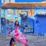 Tasnia Farin Instagram - Moroccan blues 💙 #chefchaouen #morocco #travelphotography Chefchaouen, Morocco. the Blue City.