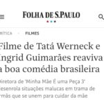 Tatá Werneck Instagram - Hoje é a estreia oficial de Minha irmã e eu nos cinemas! Um filme feito com muito amor pra vc se divertir e se emocionar com sua família. E vamos as críticas! Quem for me marca pq estamos repostando 😍❤️🦋🦋 vamos prestigiar o cinema nacional