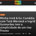 Tatá Werneck Instagram - Hoje é a estreia oficial de Minha irmã e eu nos cinemas! Um filme feito com muito amor pra vc se divertir e se emocionar com sua família. E vamos as críticas! Quem for me marca pq estamos repostando 😍❤️🦋🦋 vamos prestigiar o cinema nacional
