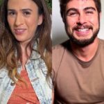 Tatá Werneck Instagram - #BASTIDORES 🤳 Eles são demais! 🗣️ Invadimos as gravações de #TerraEPaixão, a primeira novela em que @tatawerneck e @rafaavitti atuam juntos, para saber como é contracenarem um com o outro. Será que esse casalzão deu as mesmas respostas para as nossas perguntas? ❤️😂