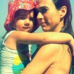 Tatá Werneck Instagram - Com Caca e com mamãe ❤️ uma geração de de testas grande passando pra te dar bom dia